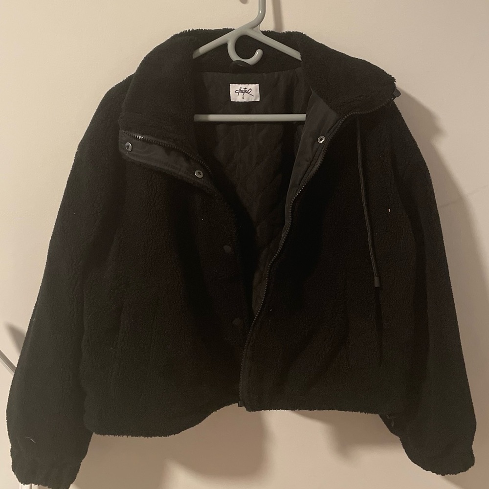 Black teddy jacket from Castro